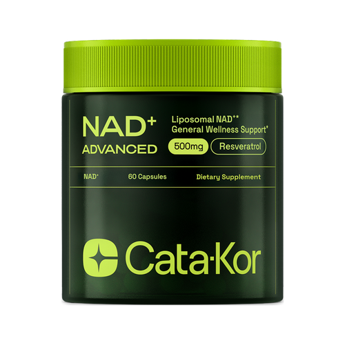 Cata Kor Liposomal NAD Resveratrol Supplement 60 Capsules